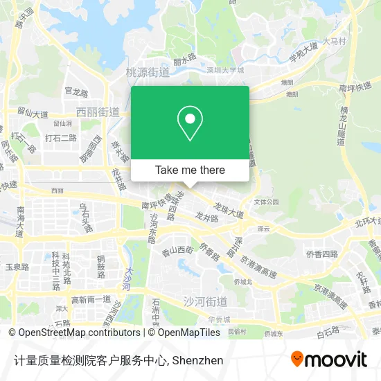 计量质量检测院客户服务中心 map