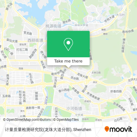 计量质量检测研究院(龙珠大道分部) map