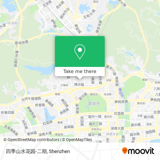 四季山水花园-二期 map