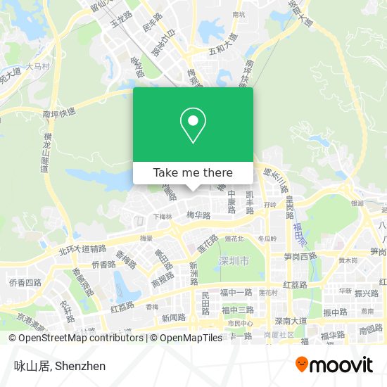咏山居 map