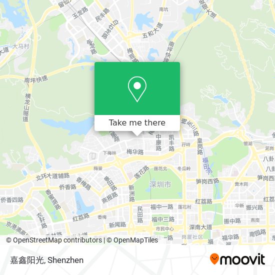 嘉鑫阳光 map