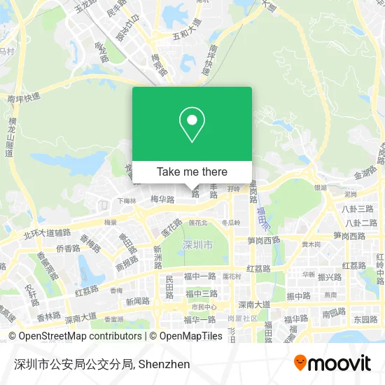 深圳市公安局公交分局 map