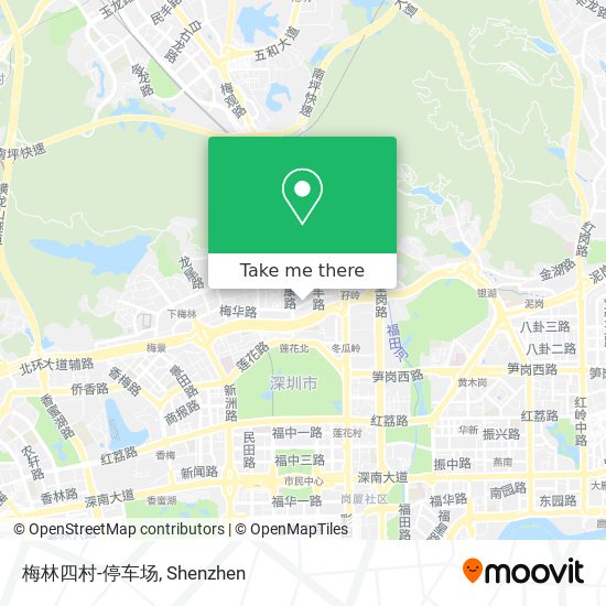 梅林四村-停车场 map
