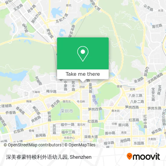 深美睿蒙特梭利外语幼儿园 map