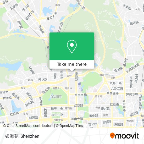 银海苑 map