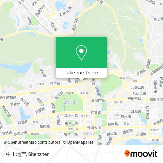 中正地产 map