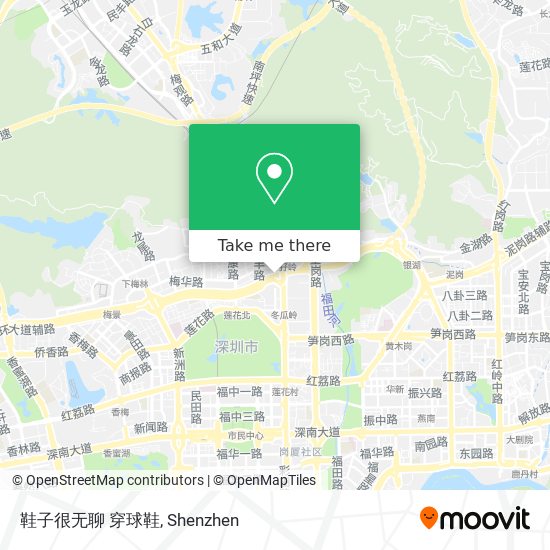 鞋子很无聊 穿球鞋 map