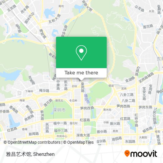 雅昌艺术馆 map