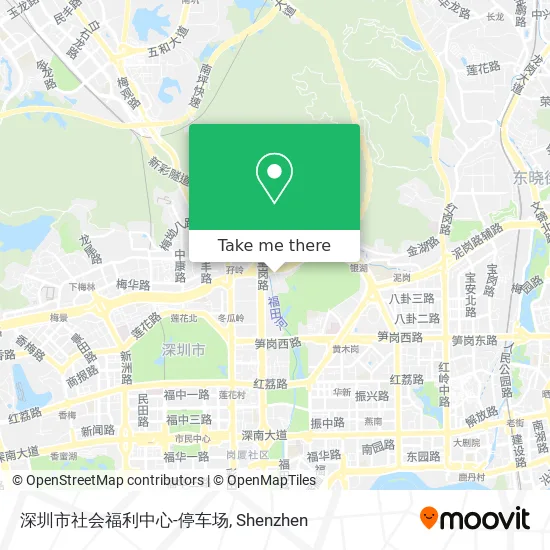 深圳市社会福利中心-停车场 map