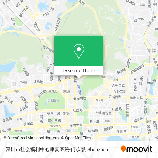 深圳市社会福利中心康复医院-门诊部 map