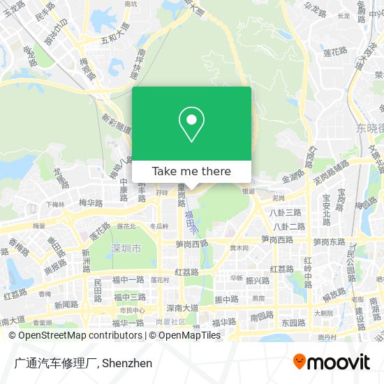 广通汽车修理厂 map