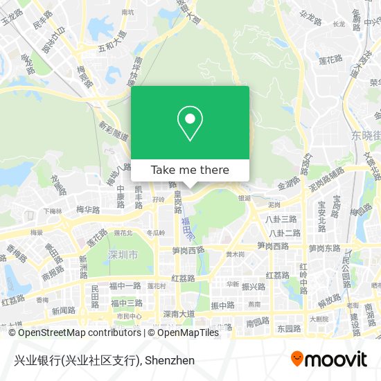 兴业银行(兴业社区支行) map