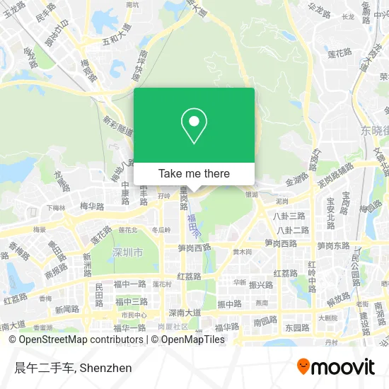 晨午二手车 map