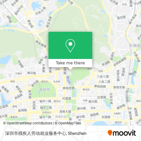 深圳市残疾人劳动就业服务中心 map