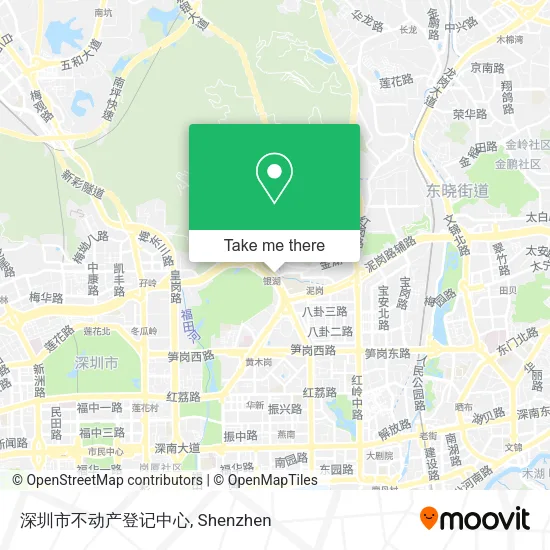 深圳市不动产登记中心 map
