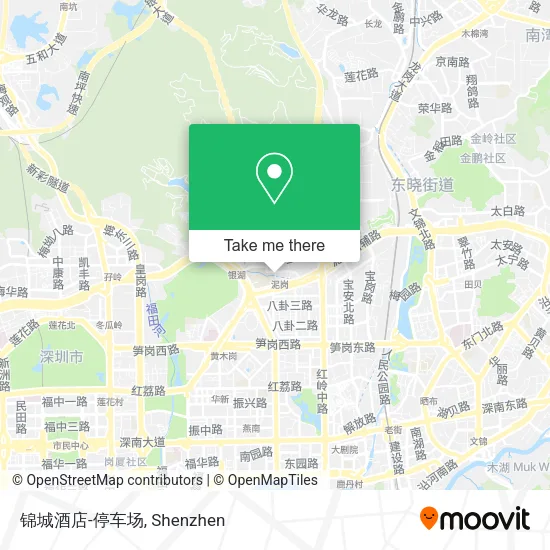 锦城酒店-停车场 map