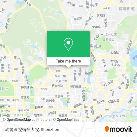 武警医院宿舍大院 map
