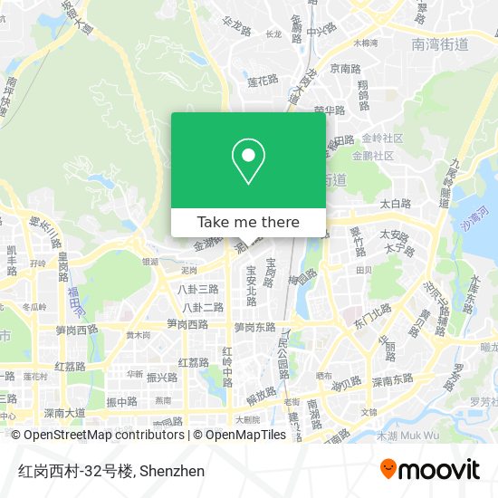 红岗西村-32号楼 map