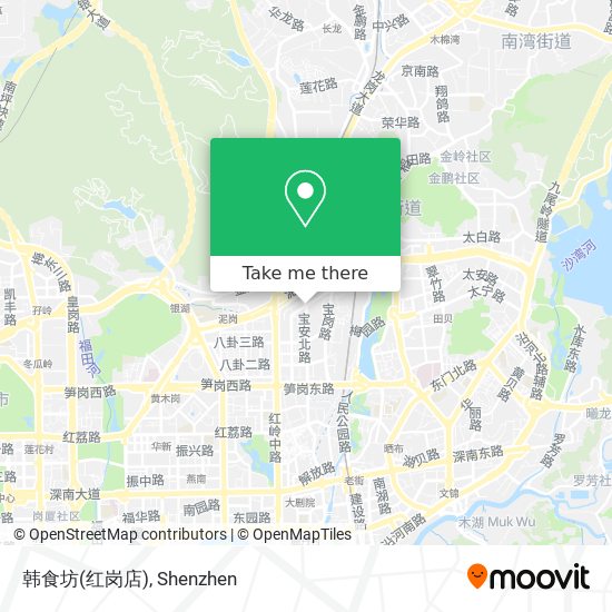 韩食坊(红岗店) map