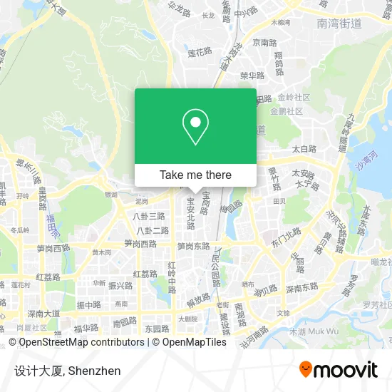 设计大厦 map