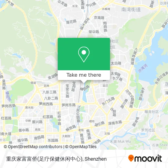 重庆家富富侨(足疗保健休闲中心) map