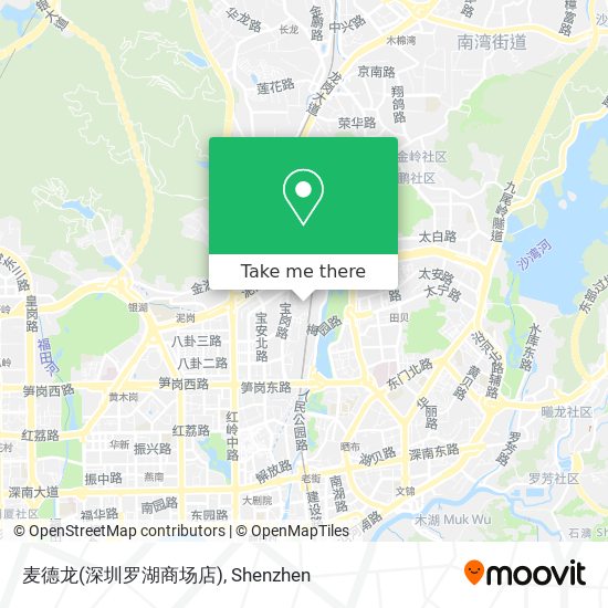 麦德龙(深圳罗湖商场店) map