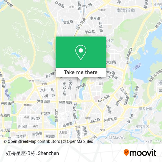 虹桥星座-B栋 map