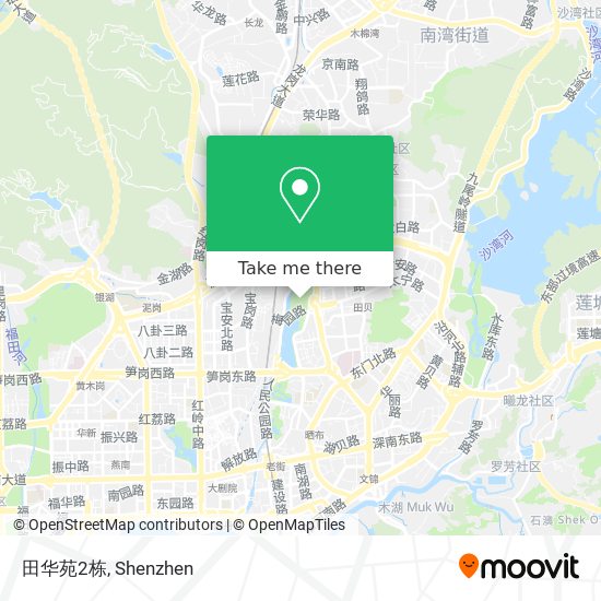 田华苑2栋 map