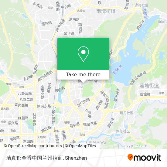 清真郁金香中国兰州拉面 map