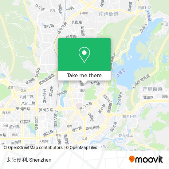 太阳便利 map