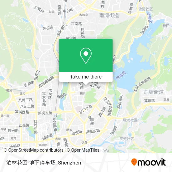 泊林花园-地下停车场 map