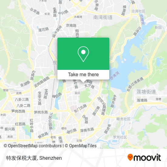 特发保税大厦 map