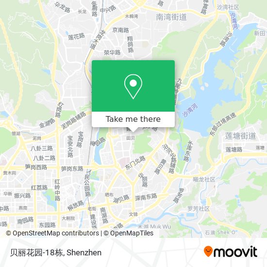 贝丽花园-18栋 map