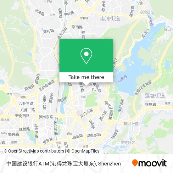 中国建设银行ATM(港得龙珠宝大厦东) map