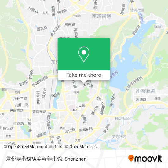 君悦芙蓉SPA美容养生馆 map