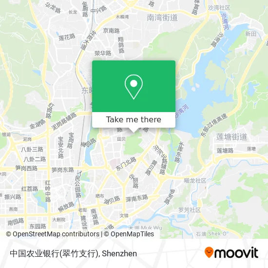 中国农业银行(翠竹支行) map