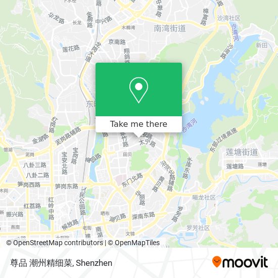 尊品  潮州精细菜 map