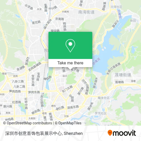 深圳市创意首饰包装展示中心 map