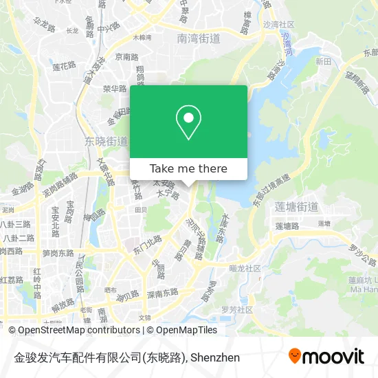 金骏发汽车配件有限公司(东晓路) map