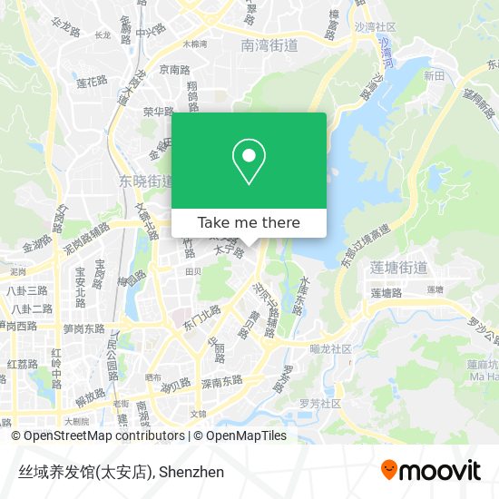 丝域养发馆(太安店) map