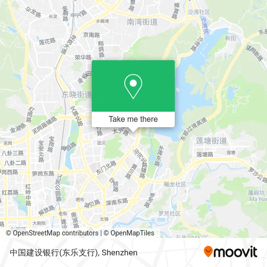 中国建设银行(东乐支行) map