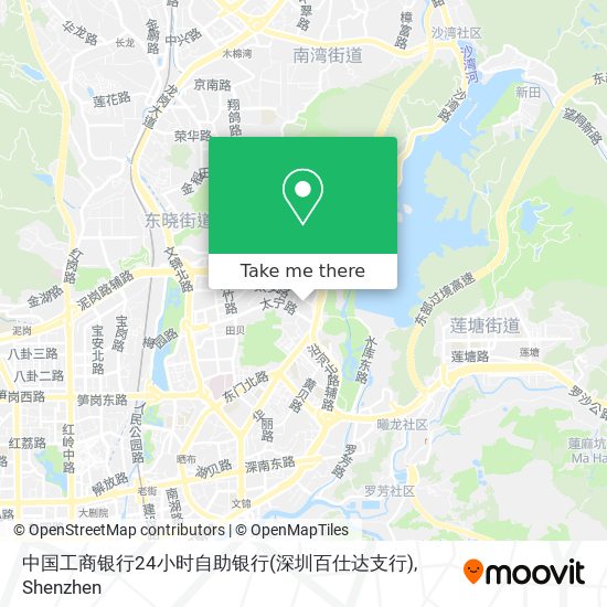 中国工商银行24小时自助银行(深圳百仕达支行) map