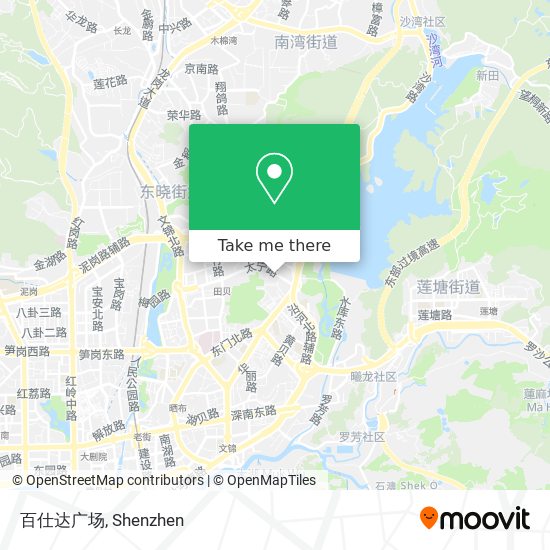 百仕达广场 map