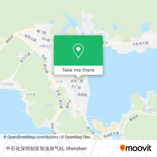 中石化深圳创富加油加气站 map
