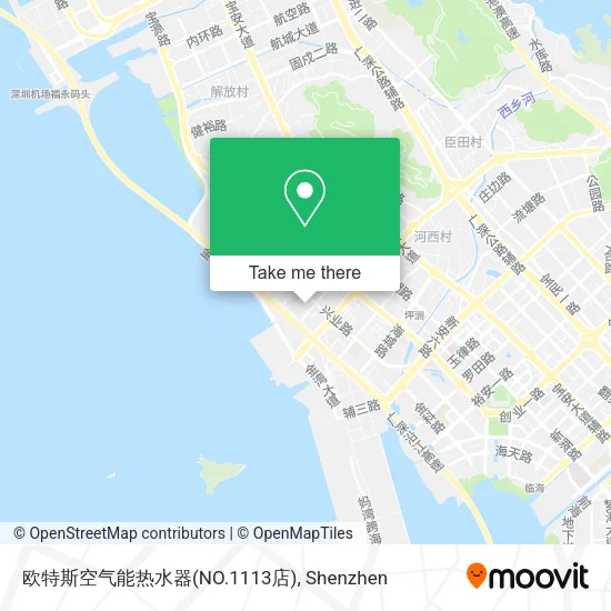 欧特斯空气能热水器(NO.1113店) map