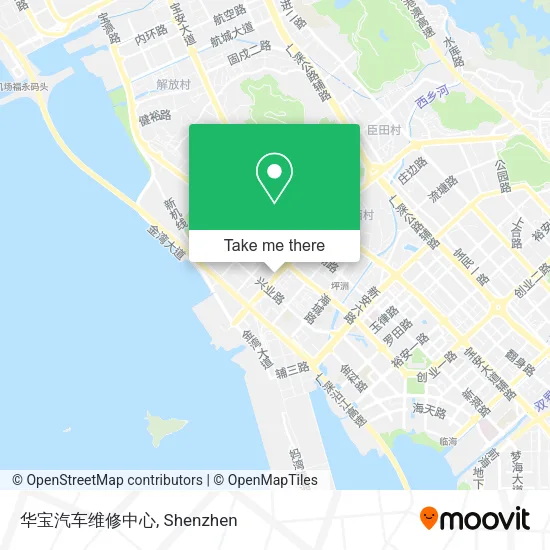 华宝汽车维修中心 map