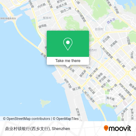 鼎业村镇银行(西乡支行) map
