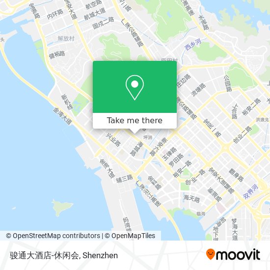 骏通大酒店-休闲会 map