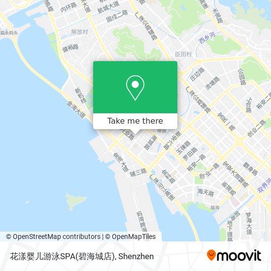 花漾婴儿游泳SPA(碧海城店) map
