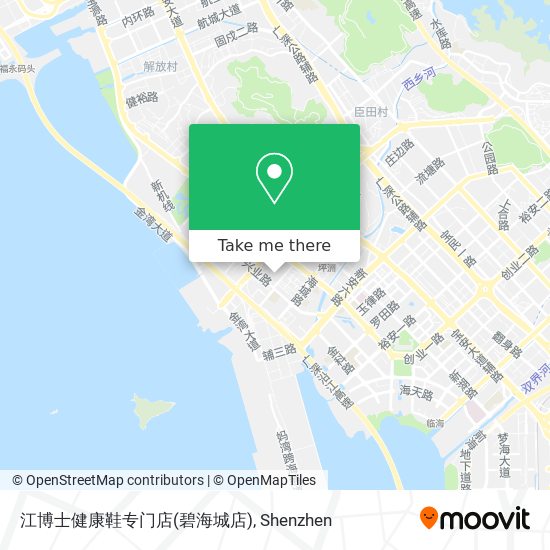 江博士健康鞋专门店(碧海城店) map